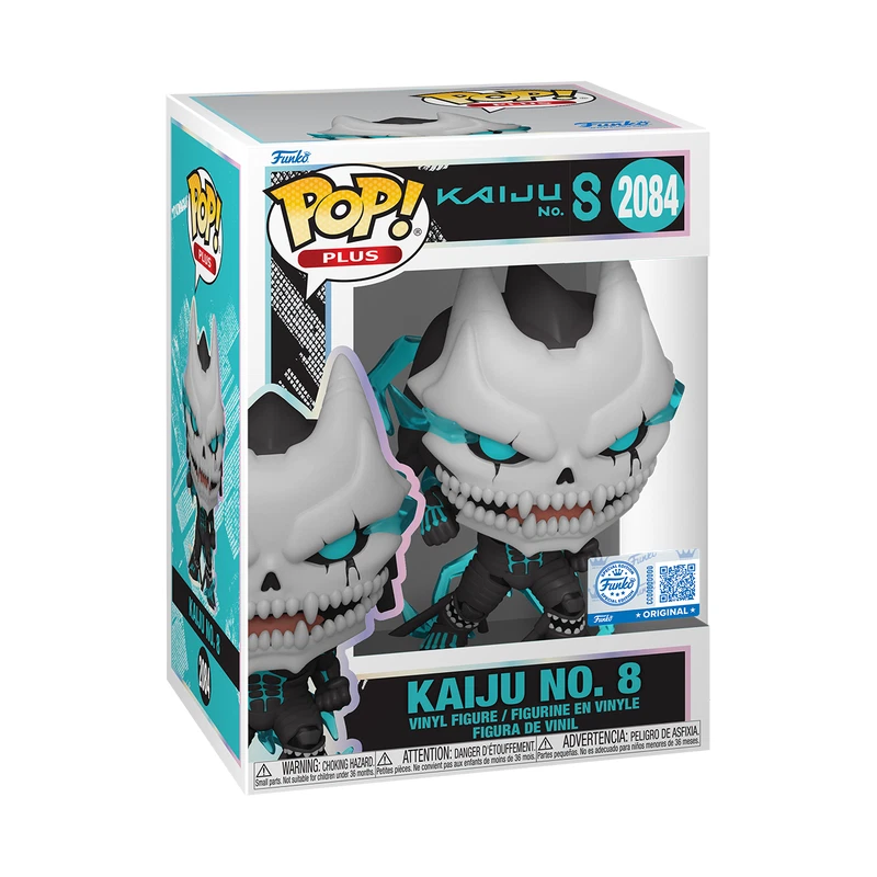 Funko Pop! Kaiju No. 8 - Plus #2084 & Mina Ashiro & Bakko #2085 Bundle Set