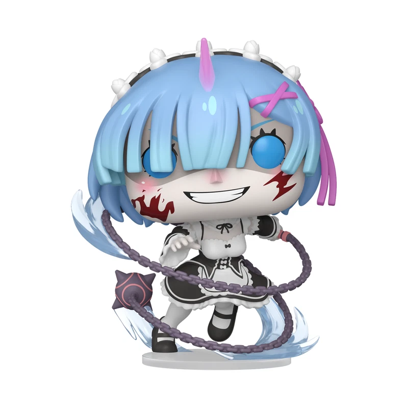 Funko POP! Bundle 6 Pack - RE: Zero - Rem Emilia Subaro Re:zero Ram Chase Exclusive w Protector