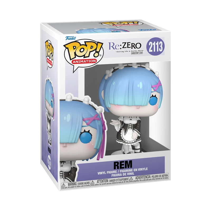 Funko POP! Bundle 6 Pack - RE: Zero - Rem Emilia Subaro Re:zero Ram Chase Exclusive w Protector