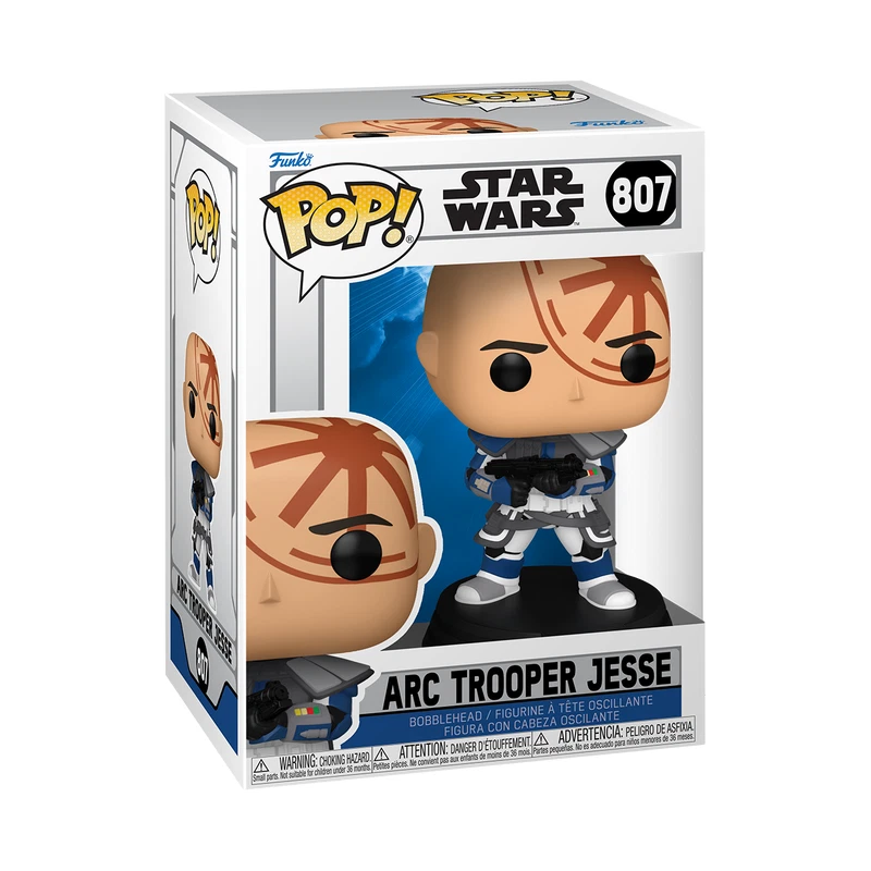 Star Wars The Clone ARC Trooper Jesse Funko Pop! #807 Chase +Common Set