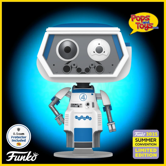 Funko Pop! H.E.R.B.I.E. Fantastic 4 Funko Pop Vinyl Figure #1504 Marvel herbie