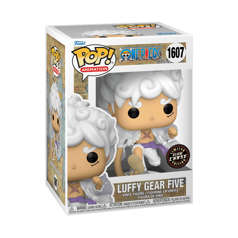 Funko POP One Piece Luffy Gear #1607 CHASE + Common Bundle Set