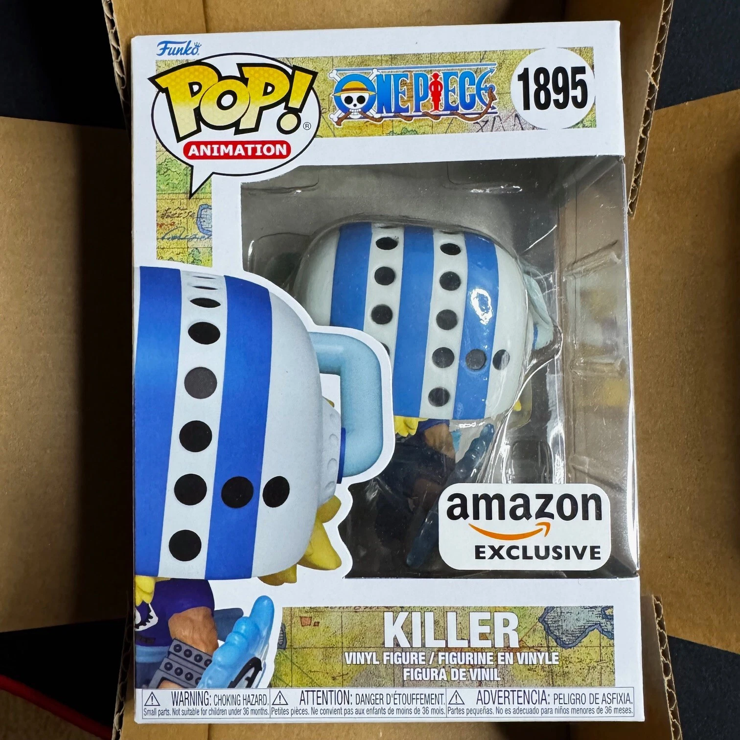 Funko Pop One Piece Killer Amazon Exclusive # 1895