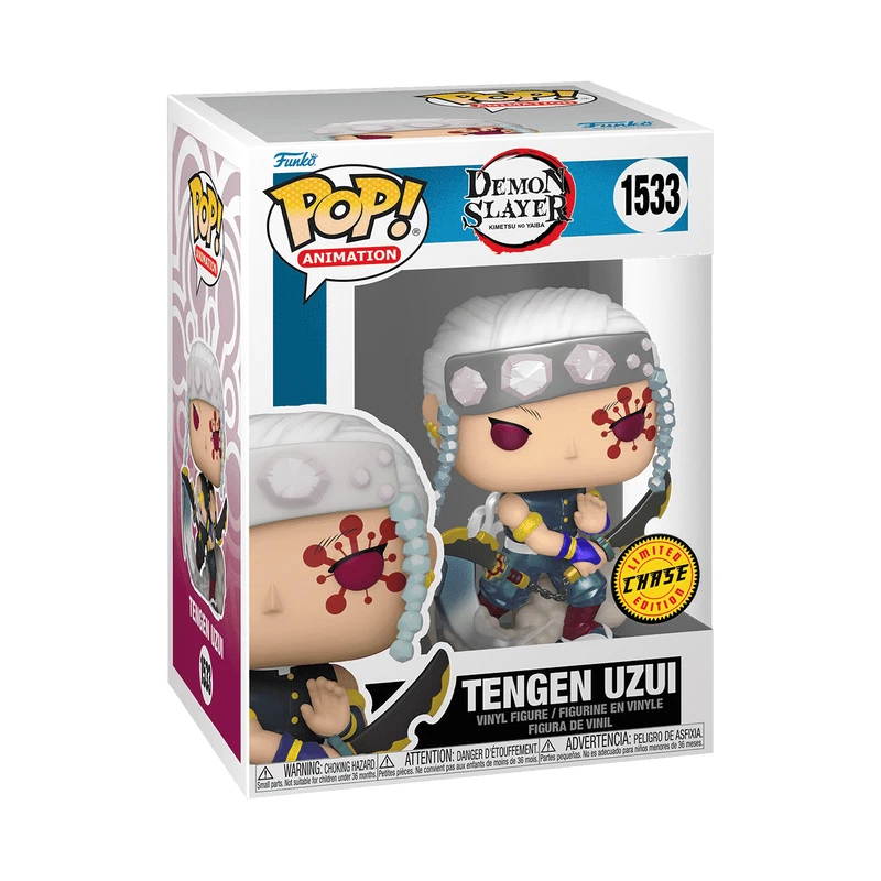 Funko Pop! Demon Slayer Tengen Uzui #1533 Chase & Common Bundle Set