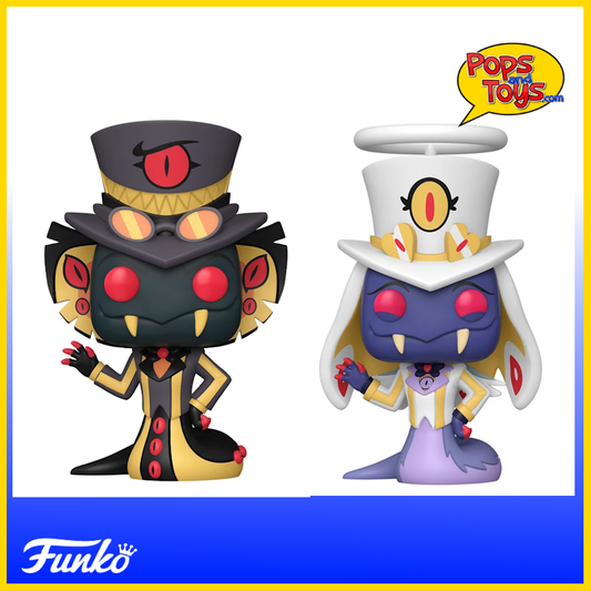 Funko Pop! Hazbin Hotel - Sir Pentious # 2243 - Chase & Common Bundle - Set of 2