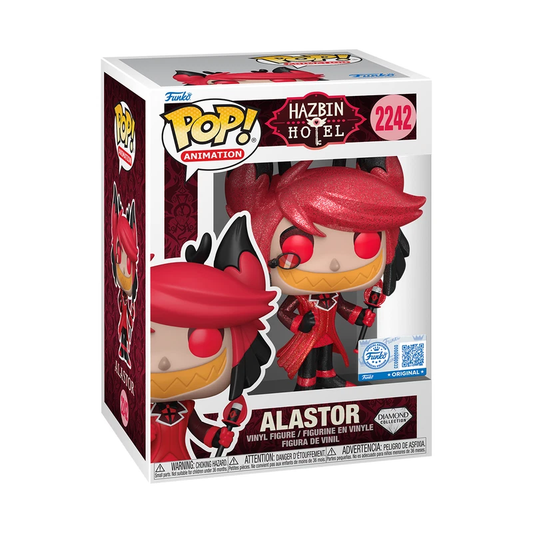 Funko Pop! Hazbin Hotel Alastor Diamond Edition Figure #2242