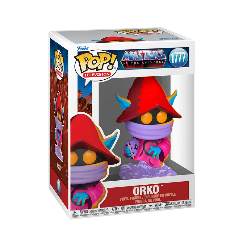 Funko Pop! MOTU He-Man Skeletor Orko Deco Bundle 3 Pack Vinyl figures