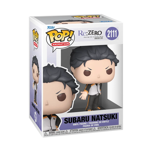 Funko POP! Re:ZERO – Starting Life in Another World - Subaru Natsuki # 2111 with protector
