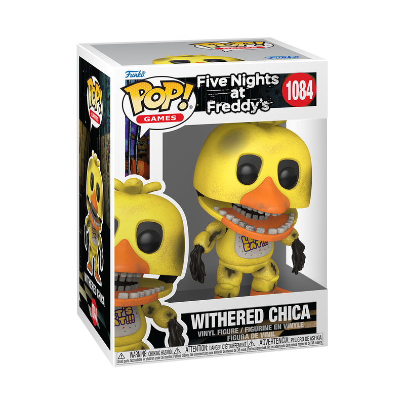 Funko Pop! FNAF Withered Chica #1084 Five Nights at Freddy's