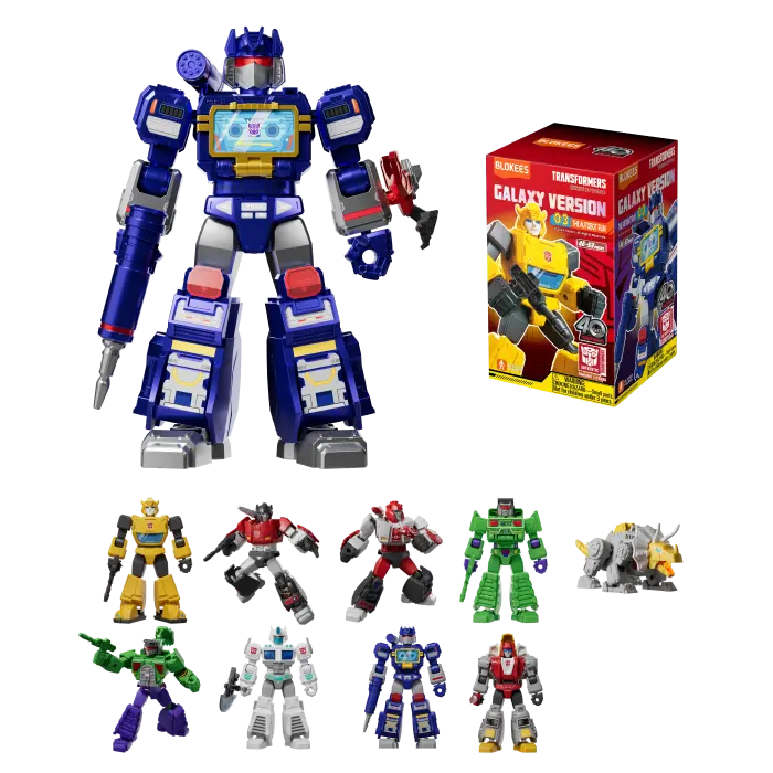 Blokees Transformers Galaxy Version 03 The Autobot Run - 9 Pack - Sealed Case