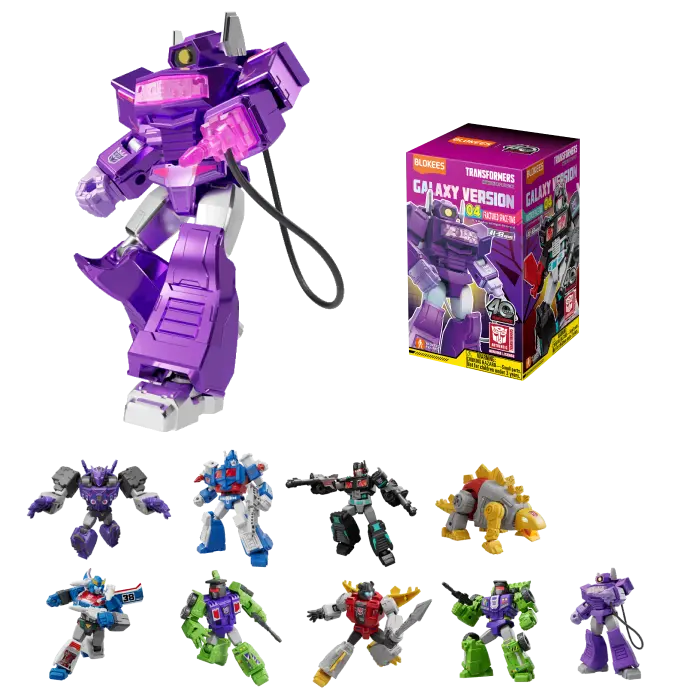 Blokees Transformers Galaxy Version 04 Fractured Space-Time - 1 pack