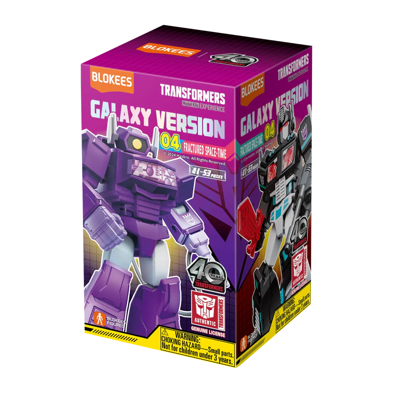 Blokees Transformers Galaxy Version 04 Fractured Space-Time - 1 pack