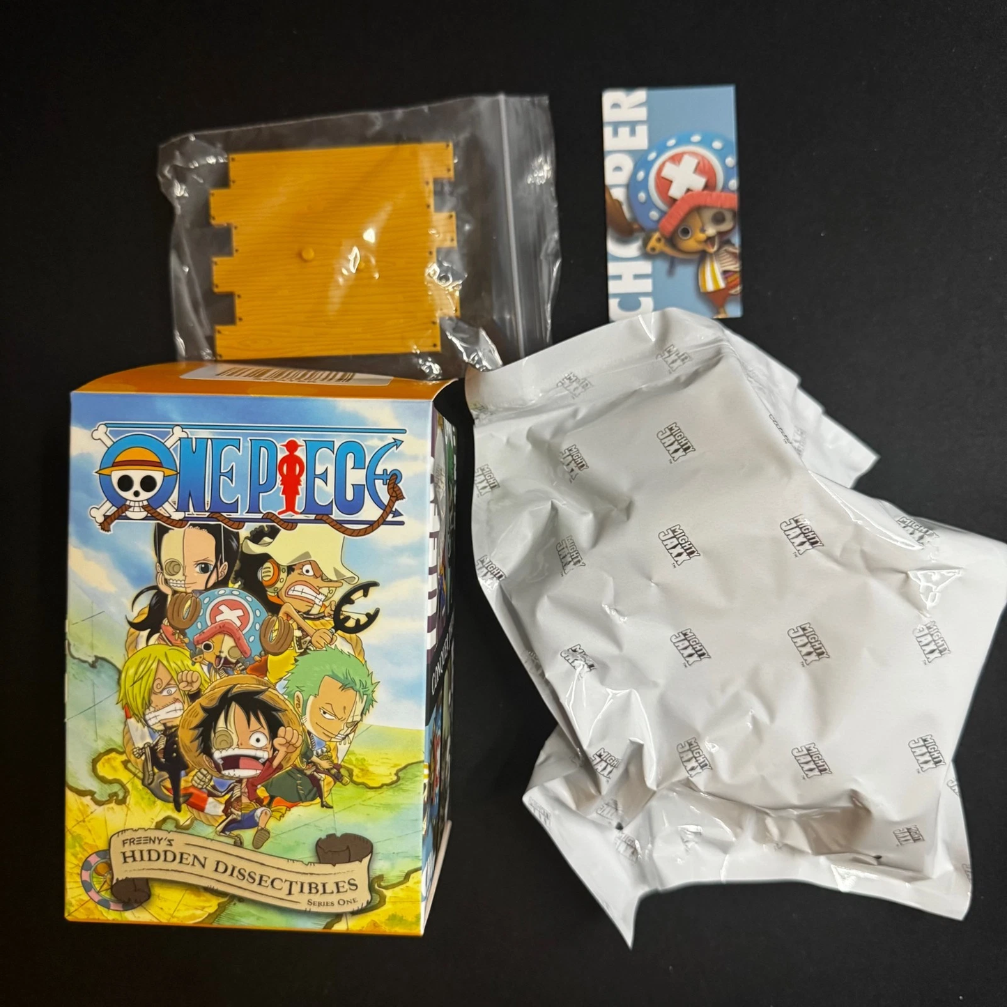 Mighty Jaxx One Piece S1 Luffy Chopper Bundle Hidden Dissectibles Complete Set