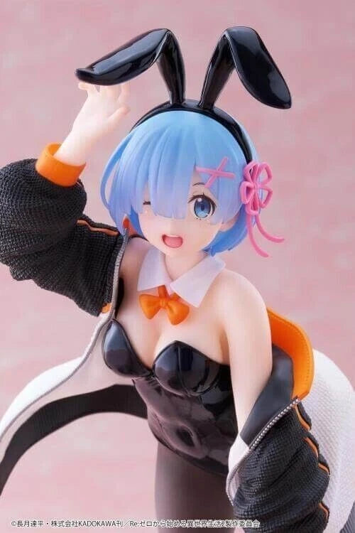 US SELLER - Re:Zero Rem Figure Jacket Bunny Version - Coreful
