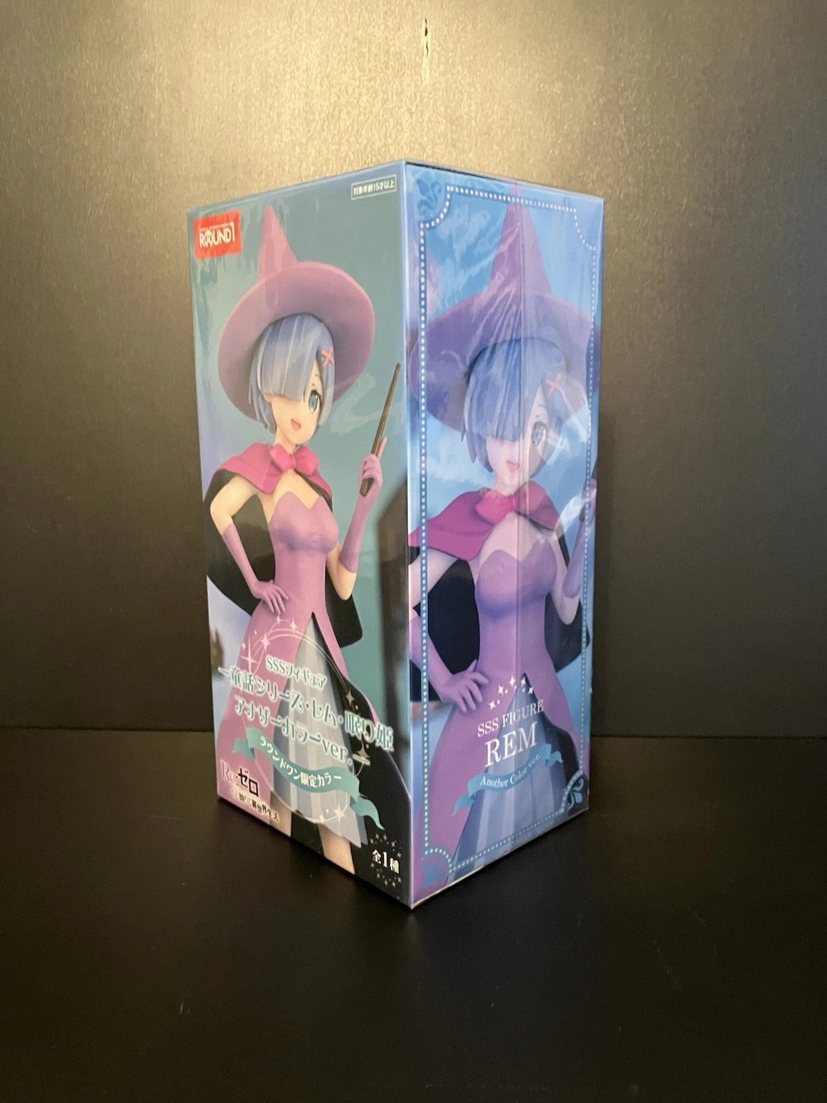 US SELLER - Re:Zero SSS Figure REM Round One Limited Color - 8.2" Tall HTF