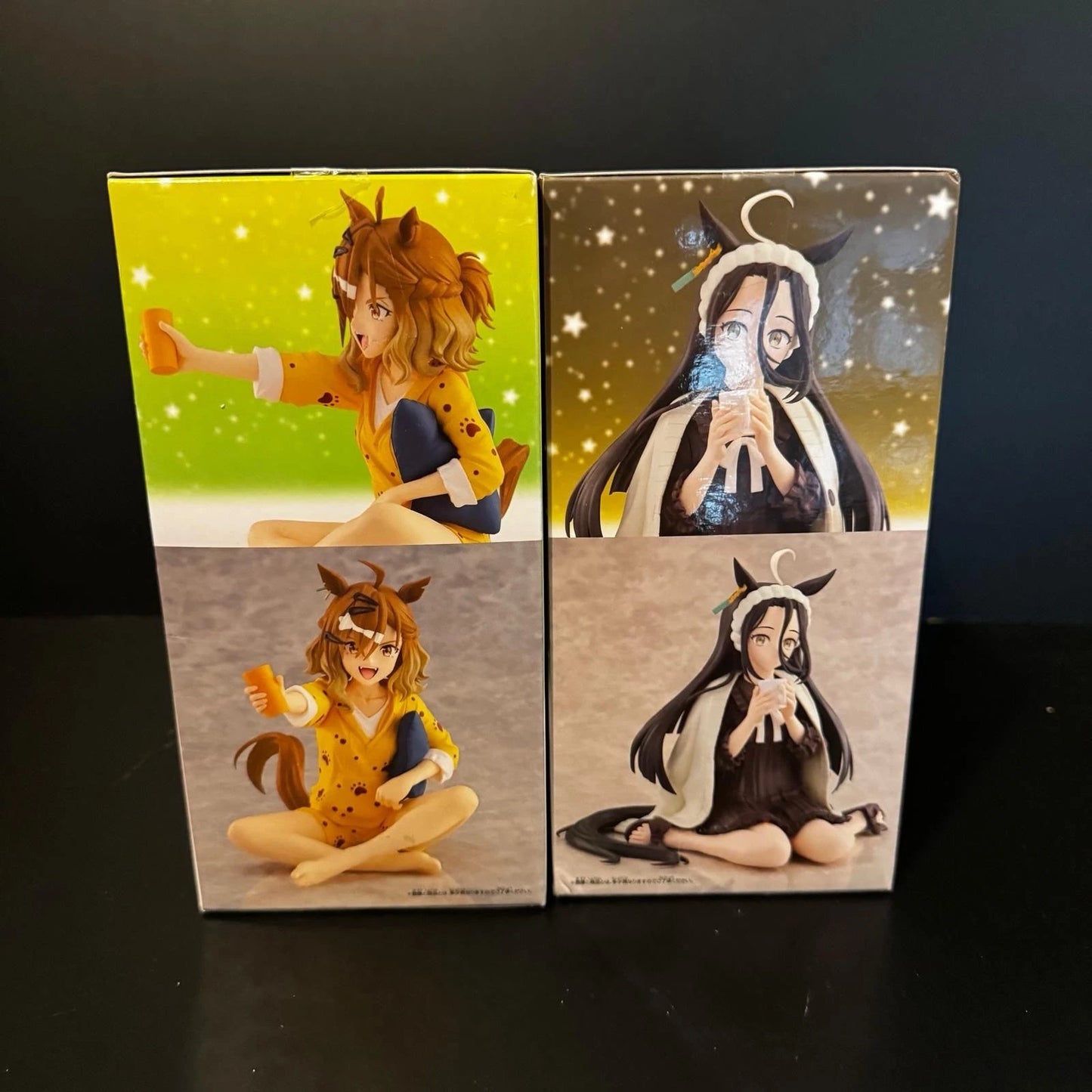 Uma musume Pretty Derby Bundle Manhattan Cafe + Jungle Pocket Relax Time Banpresto Figure