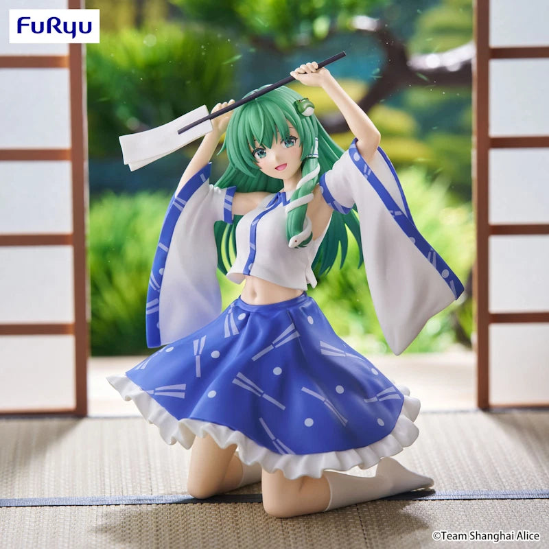 Touhou Project Noodle Stopper Figure Sanae Kochiya Figure FuRyu New