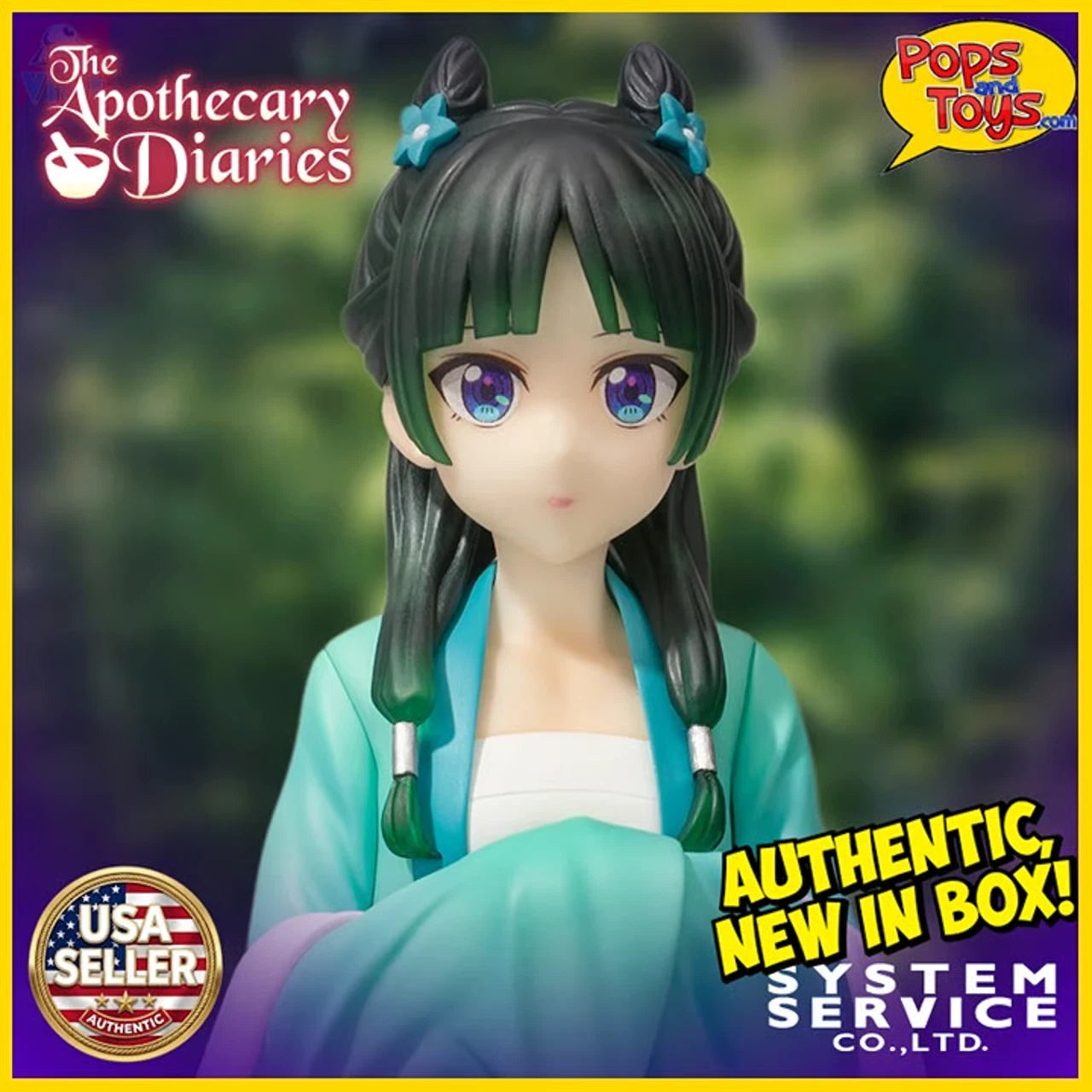 US SELLER - The Apothecary Diaries Maomao Figure Hunting Ver - Vivit - 7" Tall