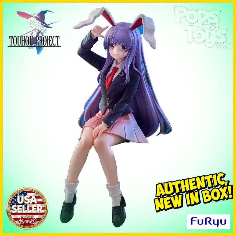 Touhou Project Reisen Udongein Inaba Noodle Stopper Figure FuRyu New