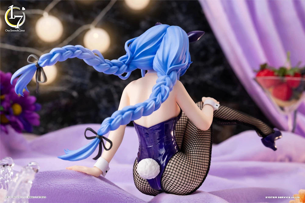 US SELLER - Mushoku Tensei One Seventh Carat Figure Roxy Bunny Ver - New 5.8"