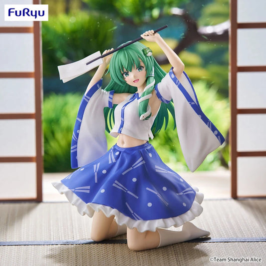 Touhou Project Noodle Stopper Figure Sanae Kochiya Figure FuRyu New