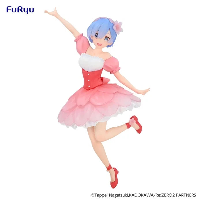 US SELLER - Re:Zero Trio-Try-iT Rem Figure - Cherry Blossoms -  8.3" tall