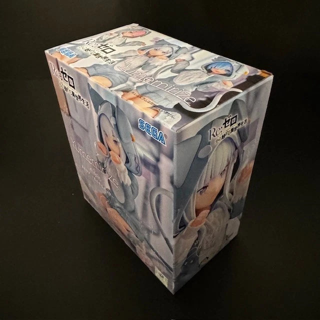US SELLER - Re:zero Emilia Figure Yumemirize Mofumofu Pack Sega