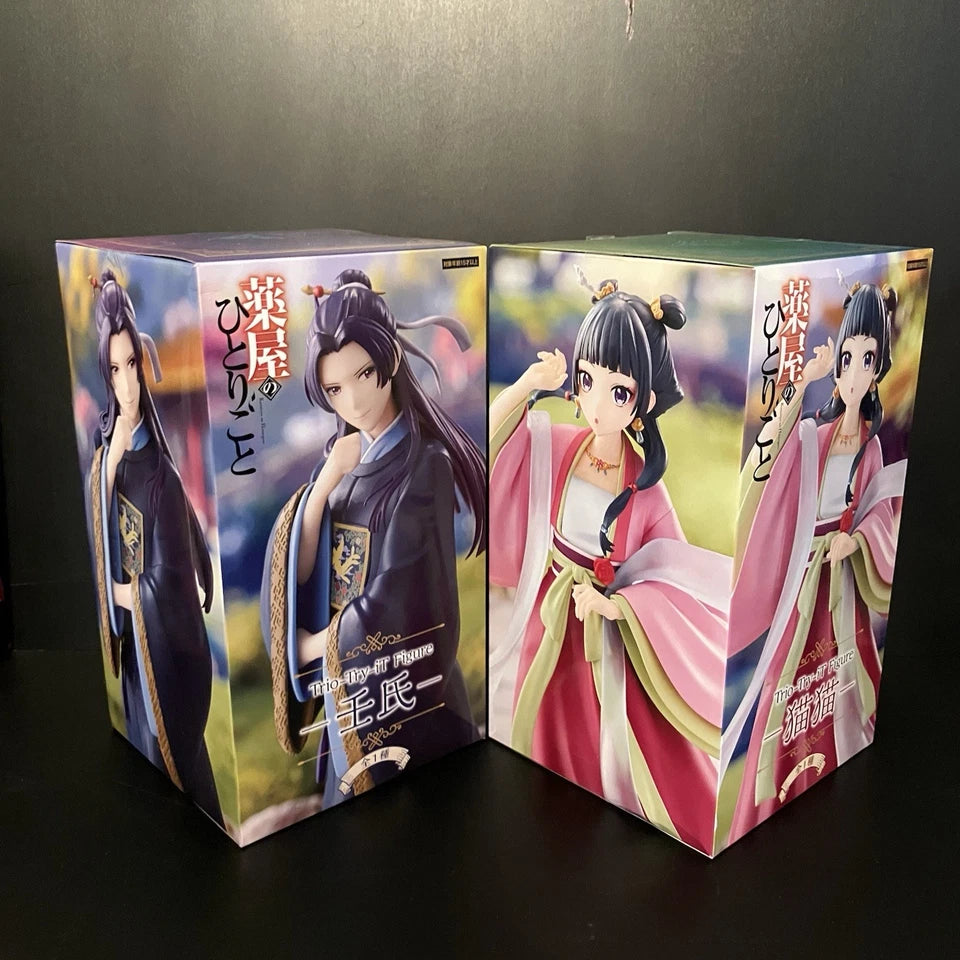 US SELLER - The Apothecary Diaries Trio-Try-iT Maomao and JINSHI Figures Set Furyu