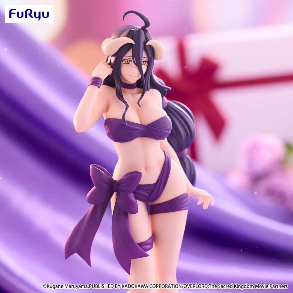 Overlord Albedo BiCute Ribbons Bikini Anime Figure New 10.2" Tall