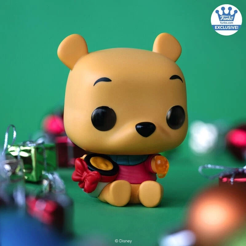 Funko Pop Disney #1529 Pooh With Gift Winnie the Pooh Funko Shop Exclusive (IB)