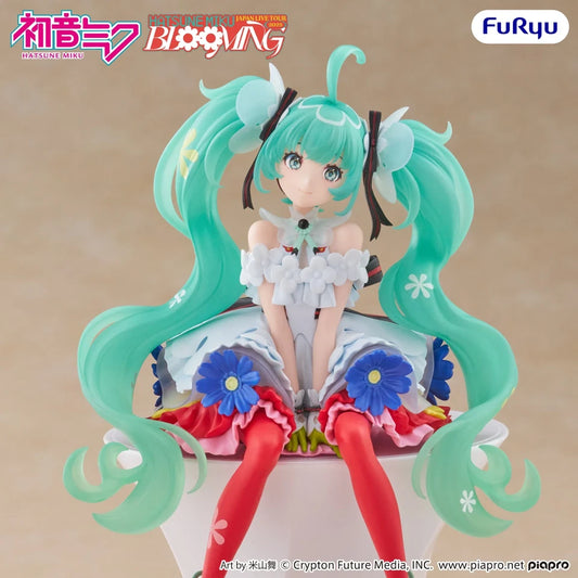 Vocaloid Hatsune Miku Figure (Japan Live Tour 2025 Blooming) Noodle Stopper - Authentic Furyu (IB)
