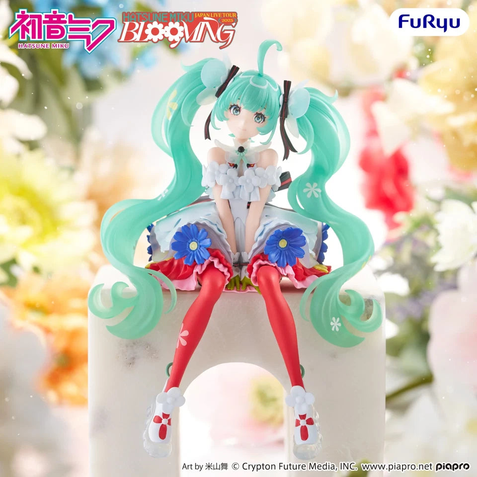 Vocaloid Hatsune Miku Figure (Japan Live Tour 2025 Blooming) Noodle Stopper - Authentic Furyu (IB)