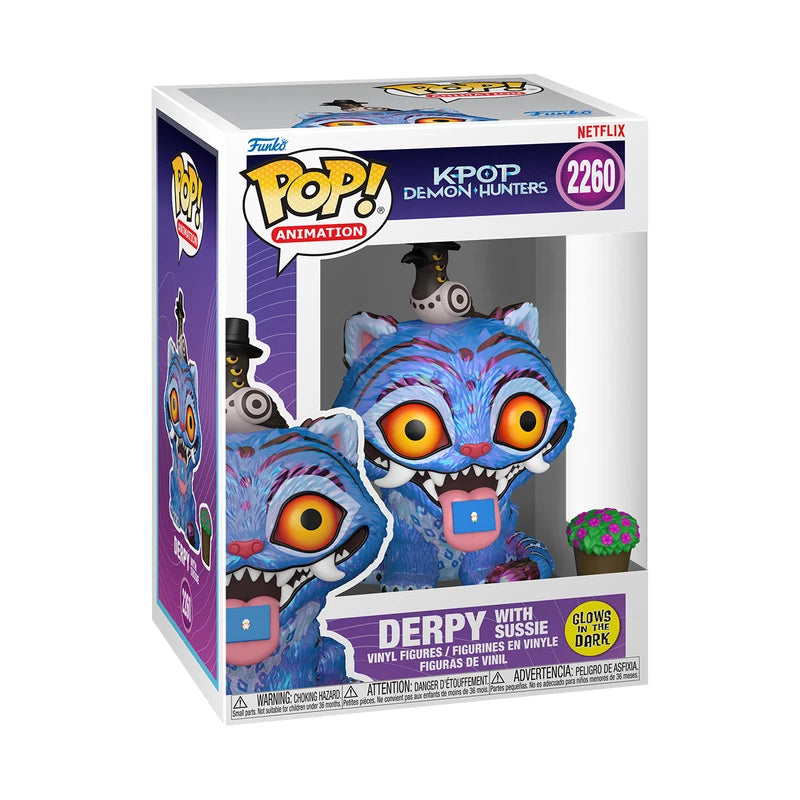 Funko Pop! K-Pop Demon Hunters Derpy with Sussie GITD #2260 (IB)