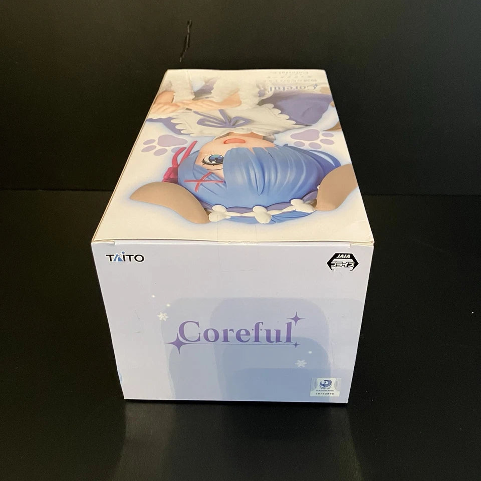 US SELLER - Re:Zero Rem Figure Memory Snow Puppy Coreful Taito - 7.1"
