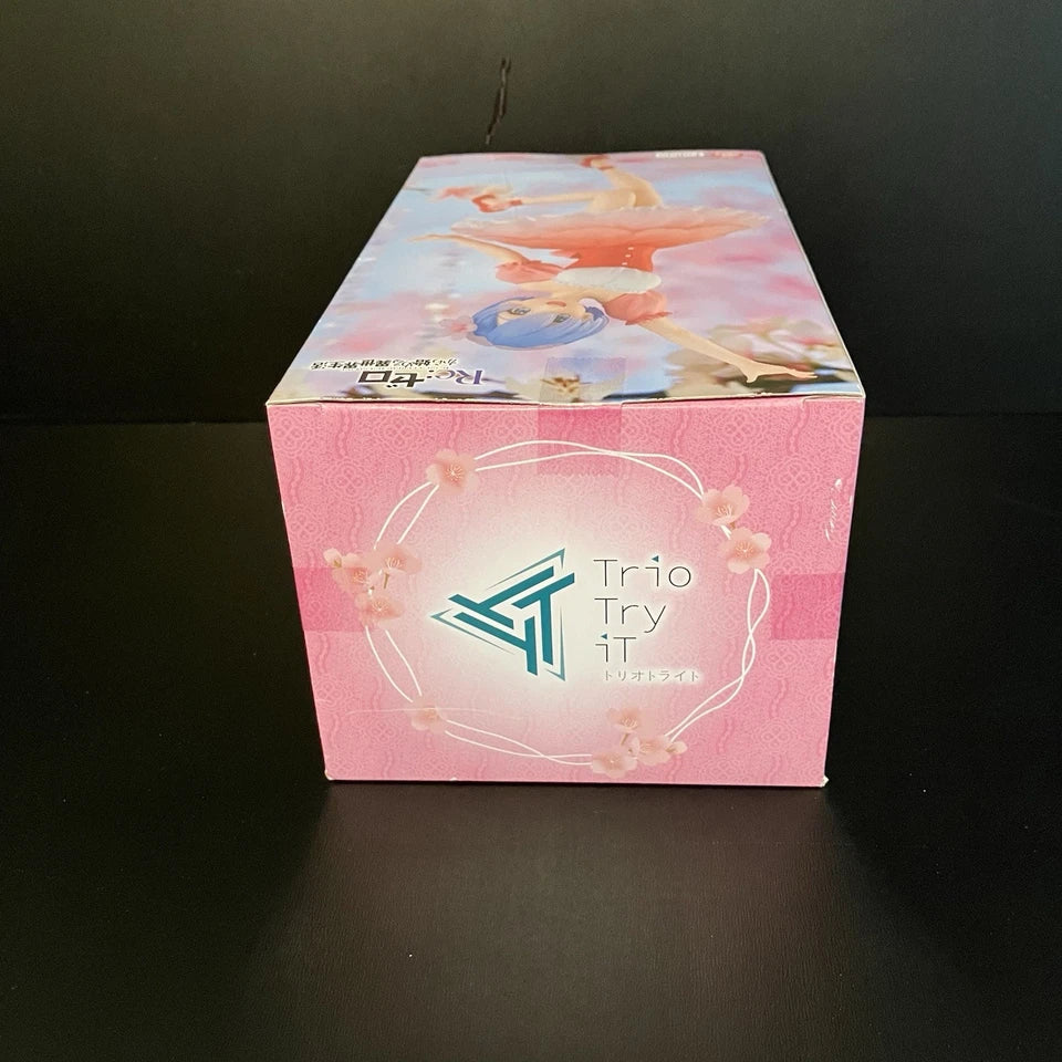 US SELLER - Re:Zero Trio-Try-iT Rem Figure - Cherry Blossoms -  8.3" tall