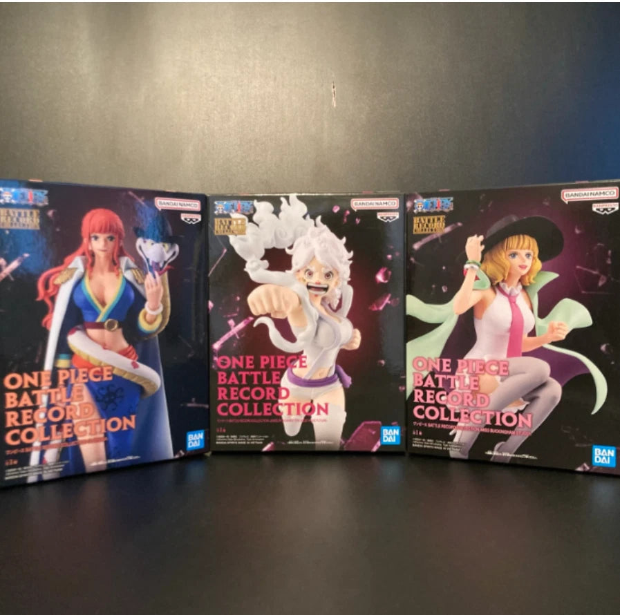 One Piece Battle Records Figure Bundle 3 Pieces - Jewelry Bonney, Gloriosa and Miss Stussy