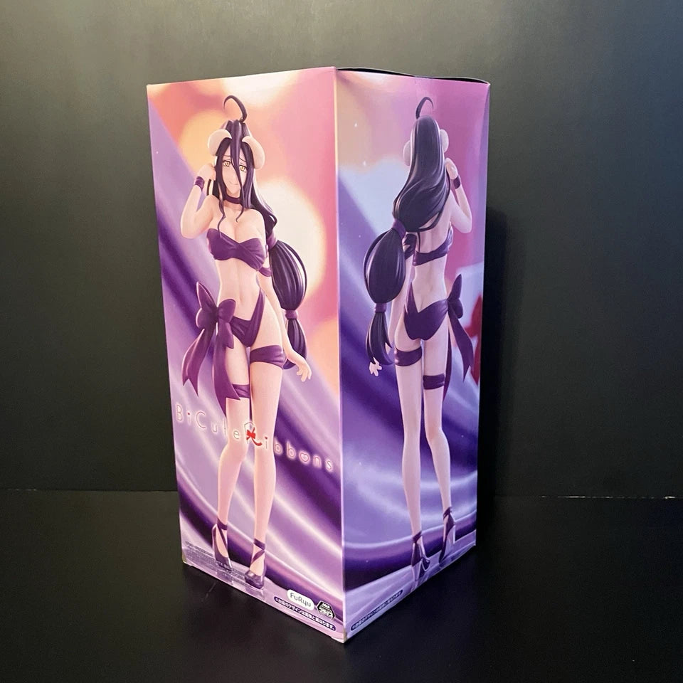 Overlord Albedo BiCute Ribbons Bikini Anime Figure New 10.2" Tall