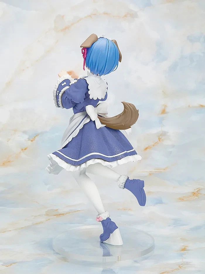US SELLER - Re:Zero Rem Figure Memory Snow Puppy Coreful Taito - 7.1"