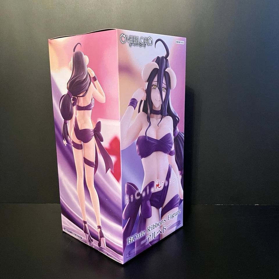 Overlord Albedo BiCute Ribbons Bikini Anime Figure New 10.2" Tall