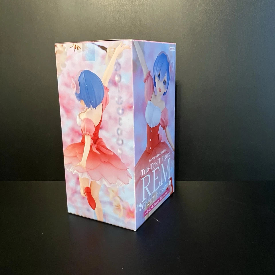 US SELLER - Re:Zero Trio-Try-iT Rem Figure - Cherry Blossoms -  8.3" tall