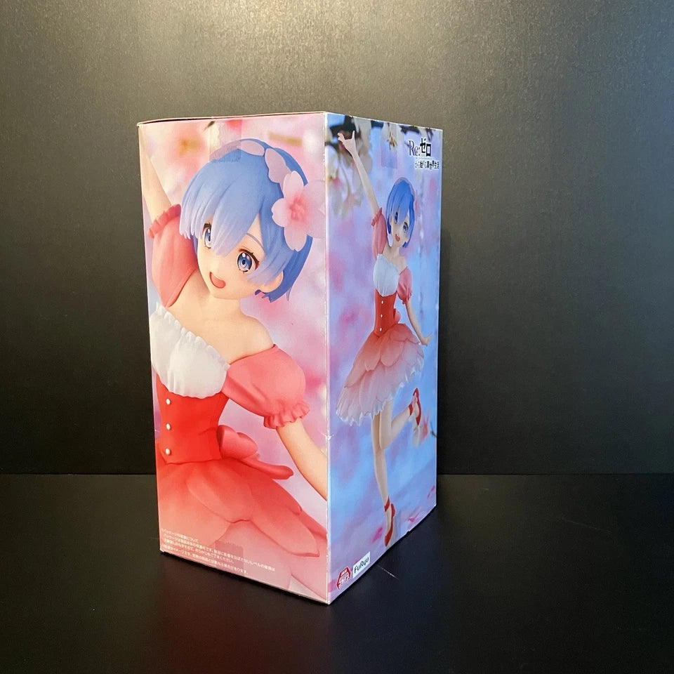 US SELLER - Re:Zero Trio-Try-iT Rem Figure - Cherry Blossoms -  8.3" tall