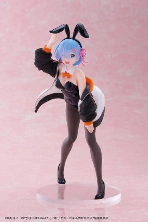 US SELLER - Re:Zero Rem Figure Jacket Bunny Version - Coreful
