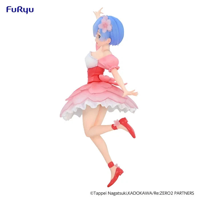 US SELLER - Re:Zero Trio-Try-iT Rem Figure - Cherry Blossoms -  8.3" tall