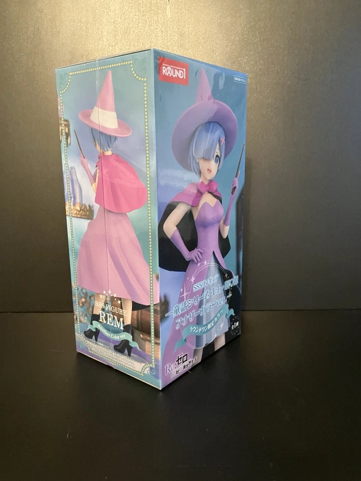 US SELLER - Re:Zero SSS Figure REM Round One Limited Color - 8.2" Tall HTF