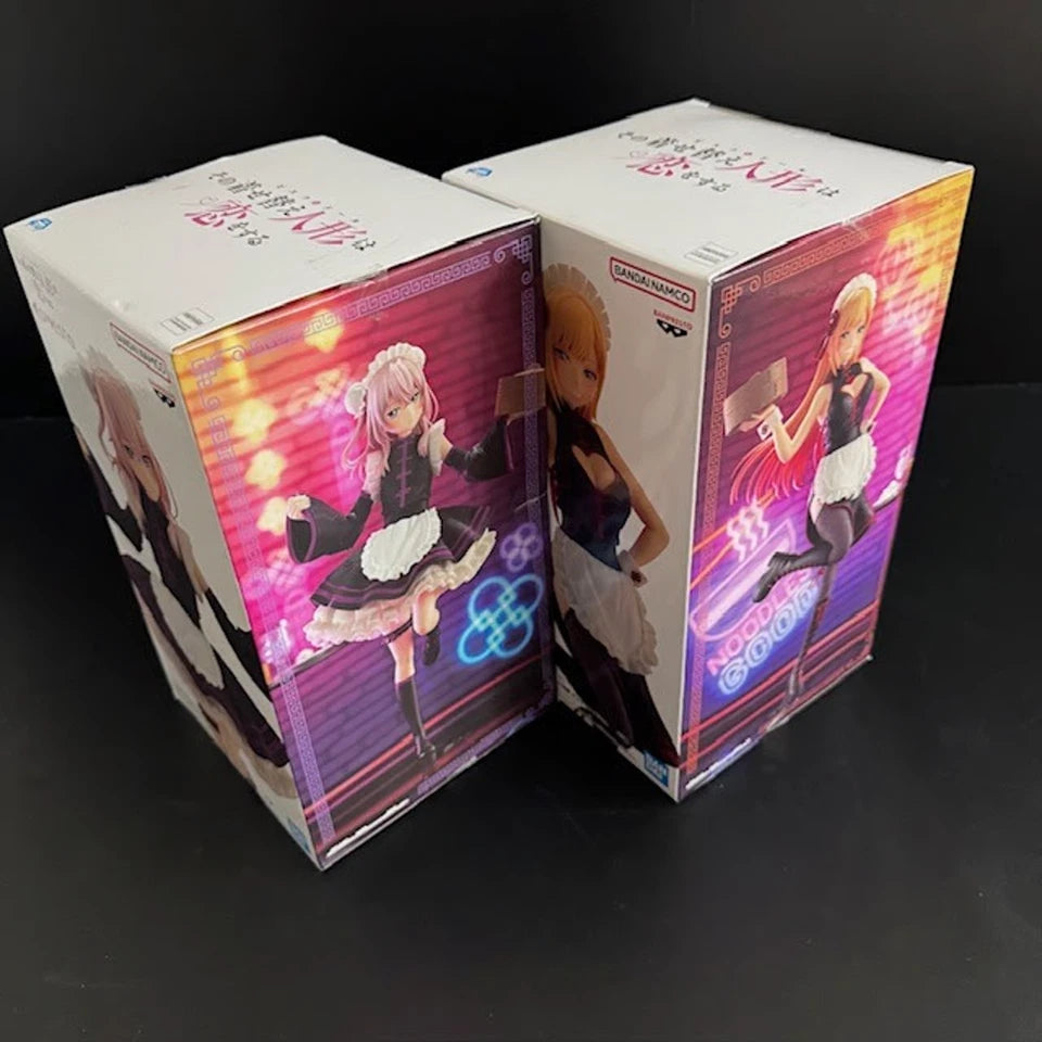 US SELLER -My Dress Up Darling Figure Set of 2 China Maid 8" Tall Sajuna & Marin Bundle - SET OF 2 FIGURES