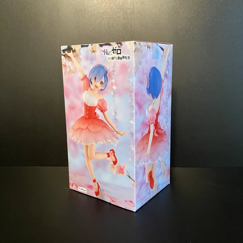 US SELLER - Re:Zero Trio-Try-iT Rem Figure - Cherry Blossoms -  8.3" tall