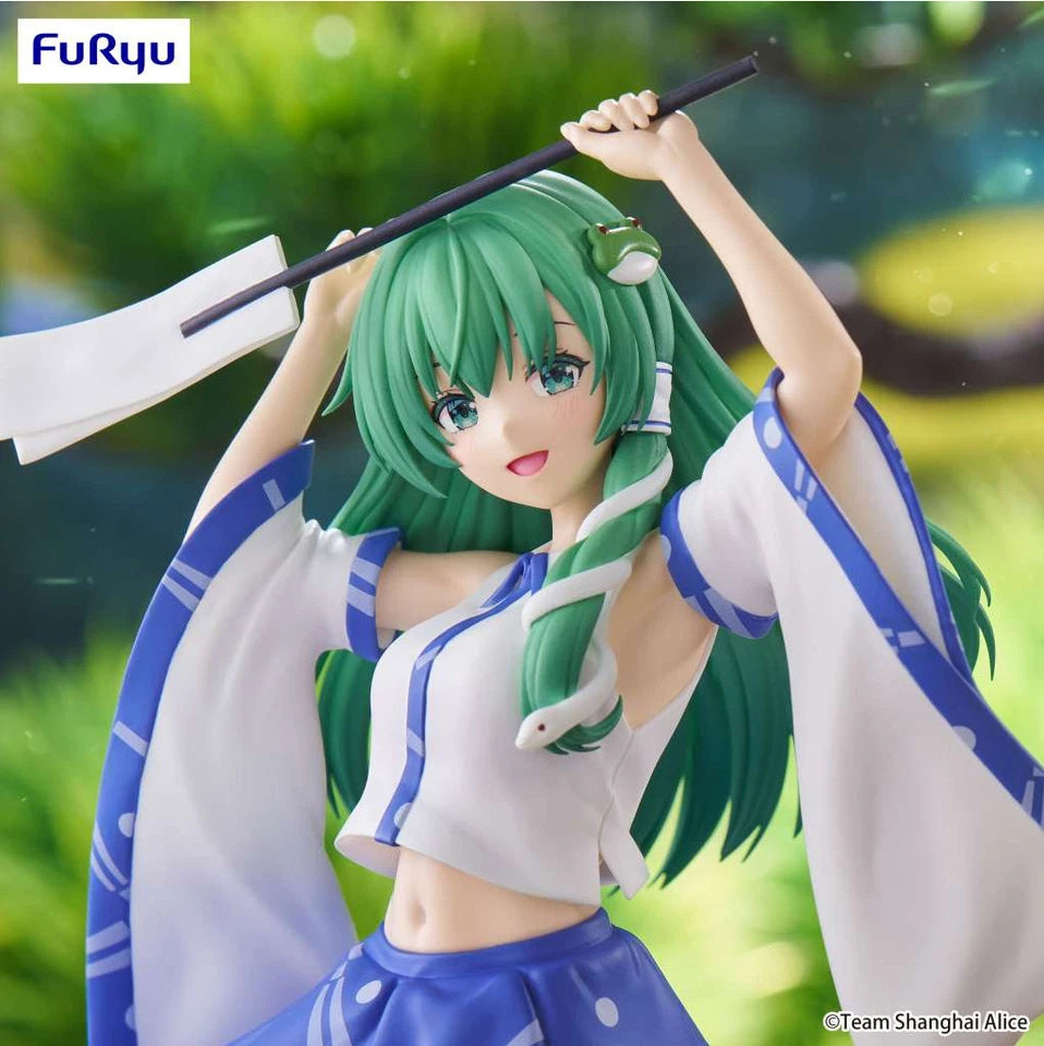 Touhou Project Noodle Stopper Figure Sanae Kochiya Figure FuRyu New