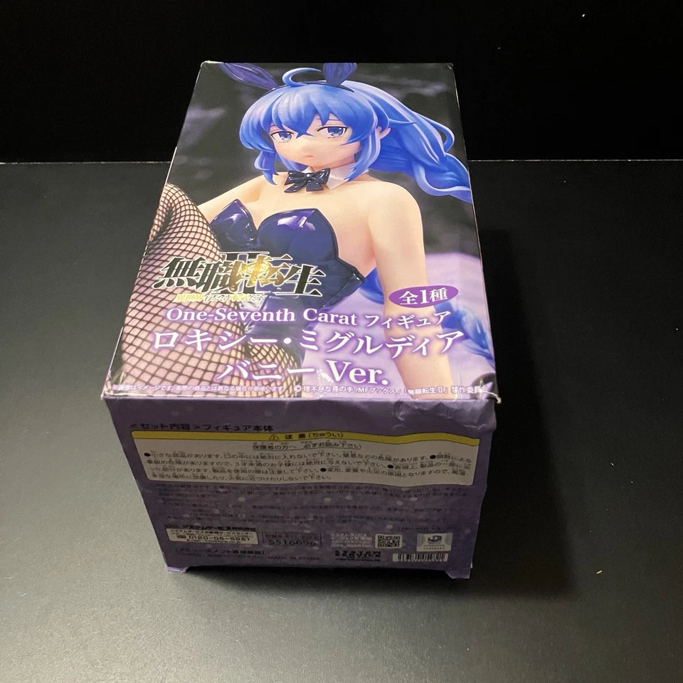 US SELLER - Mushoku Tensei One Seventh Carat Figure Roxy Bunny Ver - New 5.8"